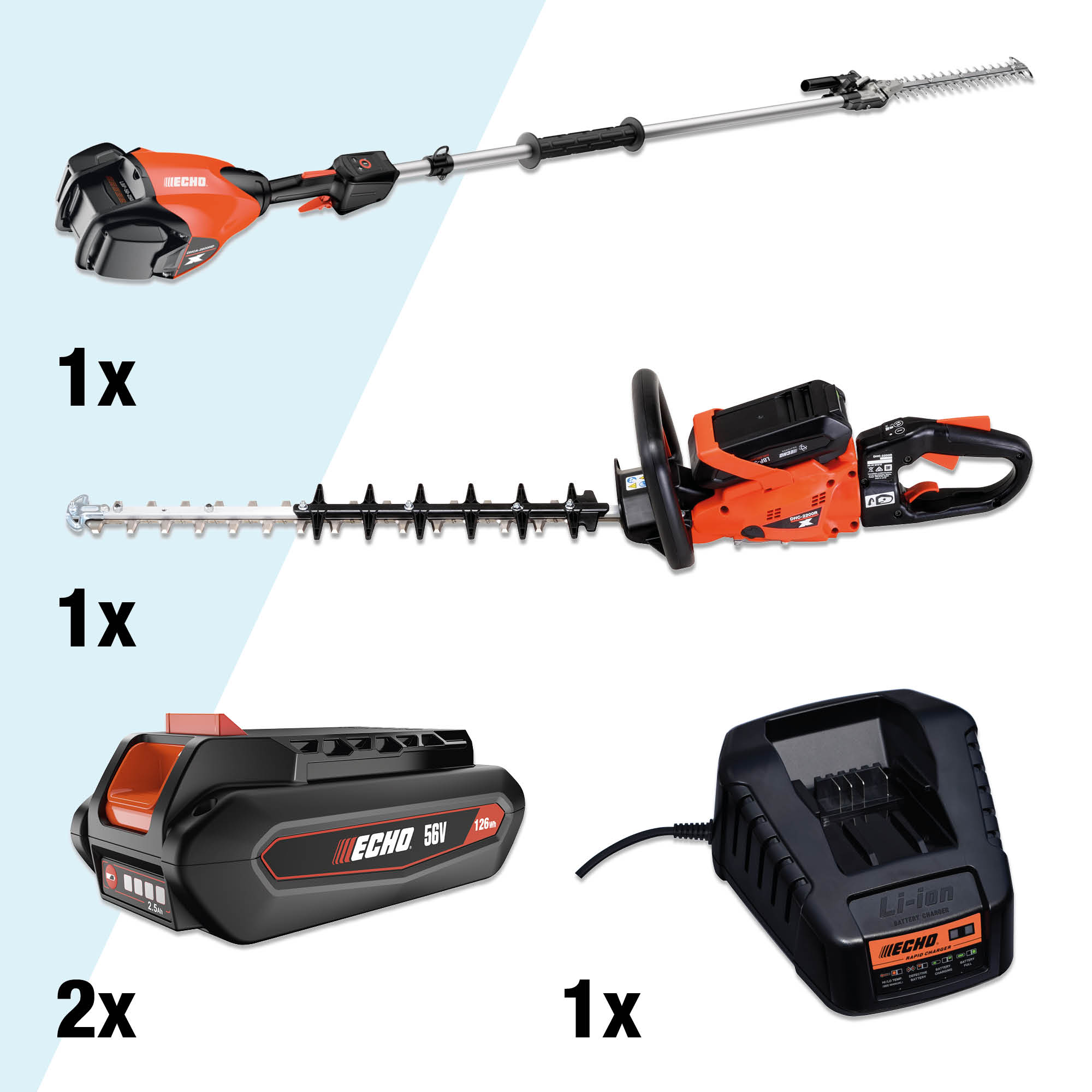 Heckenscheren Bundle 56V