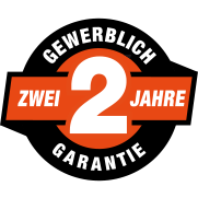 2 Jahre Garantie 2 Jahre Garantie