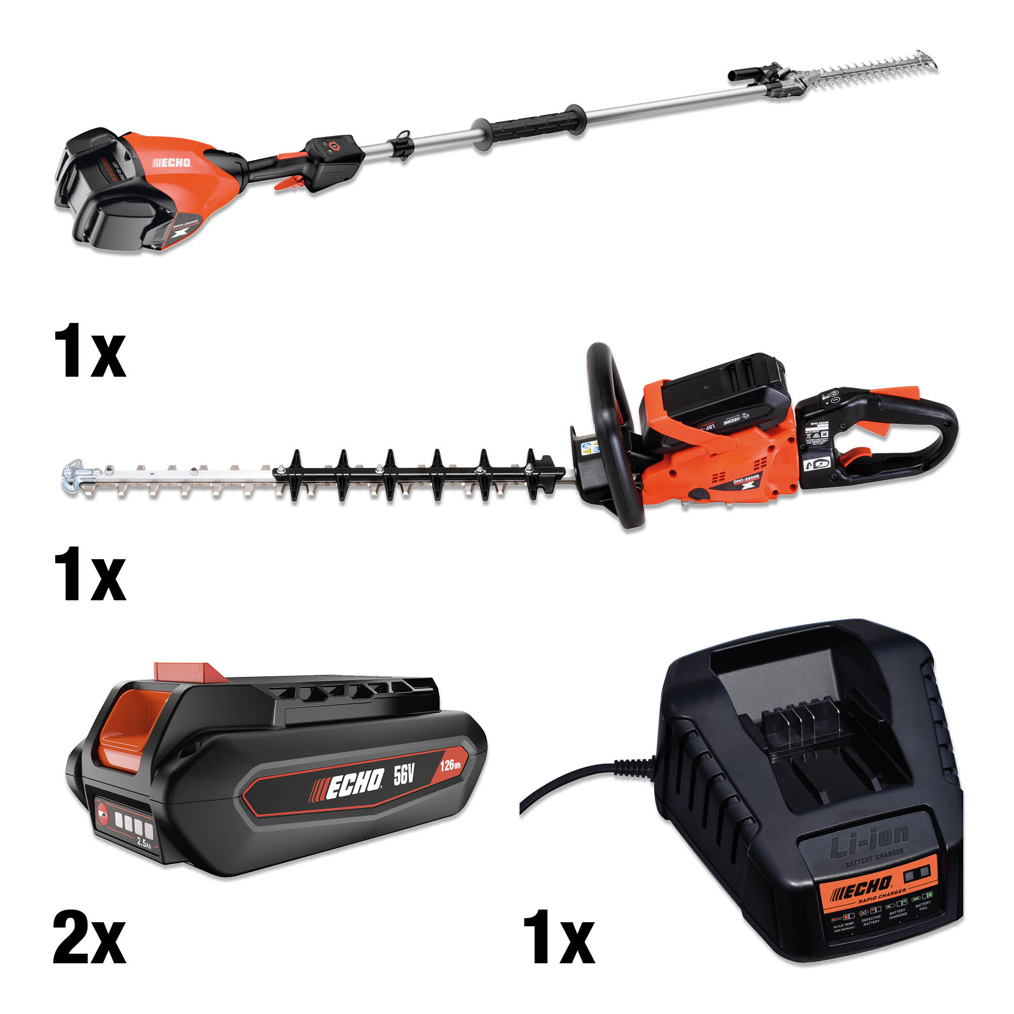 Heckenscheren Bundle 56V